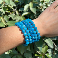 BLUE APATITE BRACELET