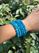 BLUE APATITE BRACELET