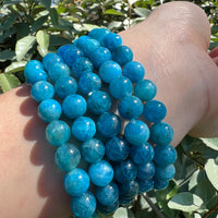 BLUE APATITE BRACELET