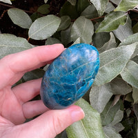 MADAGASCAR BLUE APATITE MASSAGE STONE