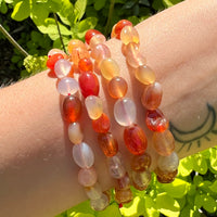 CARNELIAN NUGGET BRACELET
