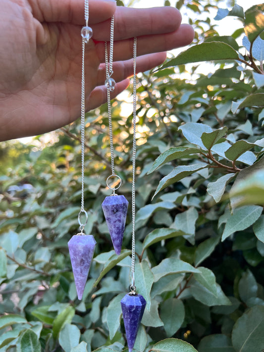 LEPIDOLITE PENDULUM