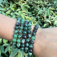 RUBY ZOISITE BRACELET