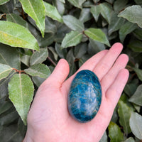MADAGASCAR BLUE APATITE MASSAGE STONE