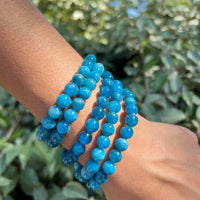 BLUE APATITE BRACELET