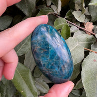 MADAGASCAR BLUE APATITE MASSAGE STONE
