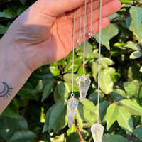 Clear Quartz Pendulum 