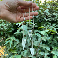 Clear Quartz Pendulum
