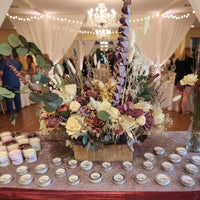 personalized wedding candles