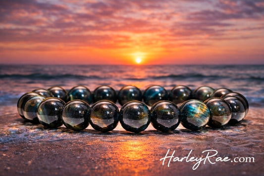 Hawk's Eye - Blue Tigers Eye Bracelet