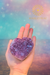 AMETHYST HEART GEODE