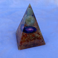 CARNELIAN AGATE ASTRONOMY ORGONITE