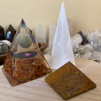 CARNELIAN AGATE ASTRONOMY ORGONITE