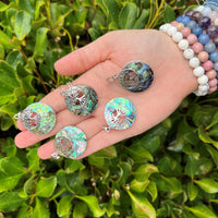 ABALONE SHELL TREE OF LIFE PENDANT