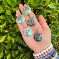 ABALONE SHELL TREE OF LIFE PENDANT