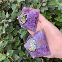 AMETHYST TREE OF LIFE ORGONITE