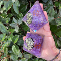 AMETHYST TREE OF LIFE ORGONITE