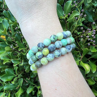 AUSTRALIAN GREEN JASPER BRACELET