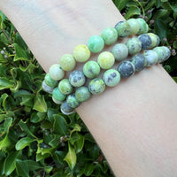 AUSTRALIAN GREEN JASPER BRACELET
