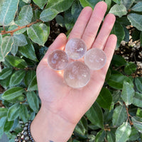 CLEAR QUARTZ SPHERE