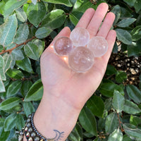 CLEAR QUARTZ SPHERE