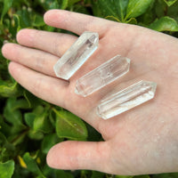 CLEAR QUARTZ DOUBLE TERMINATED POINT