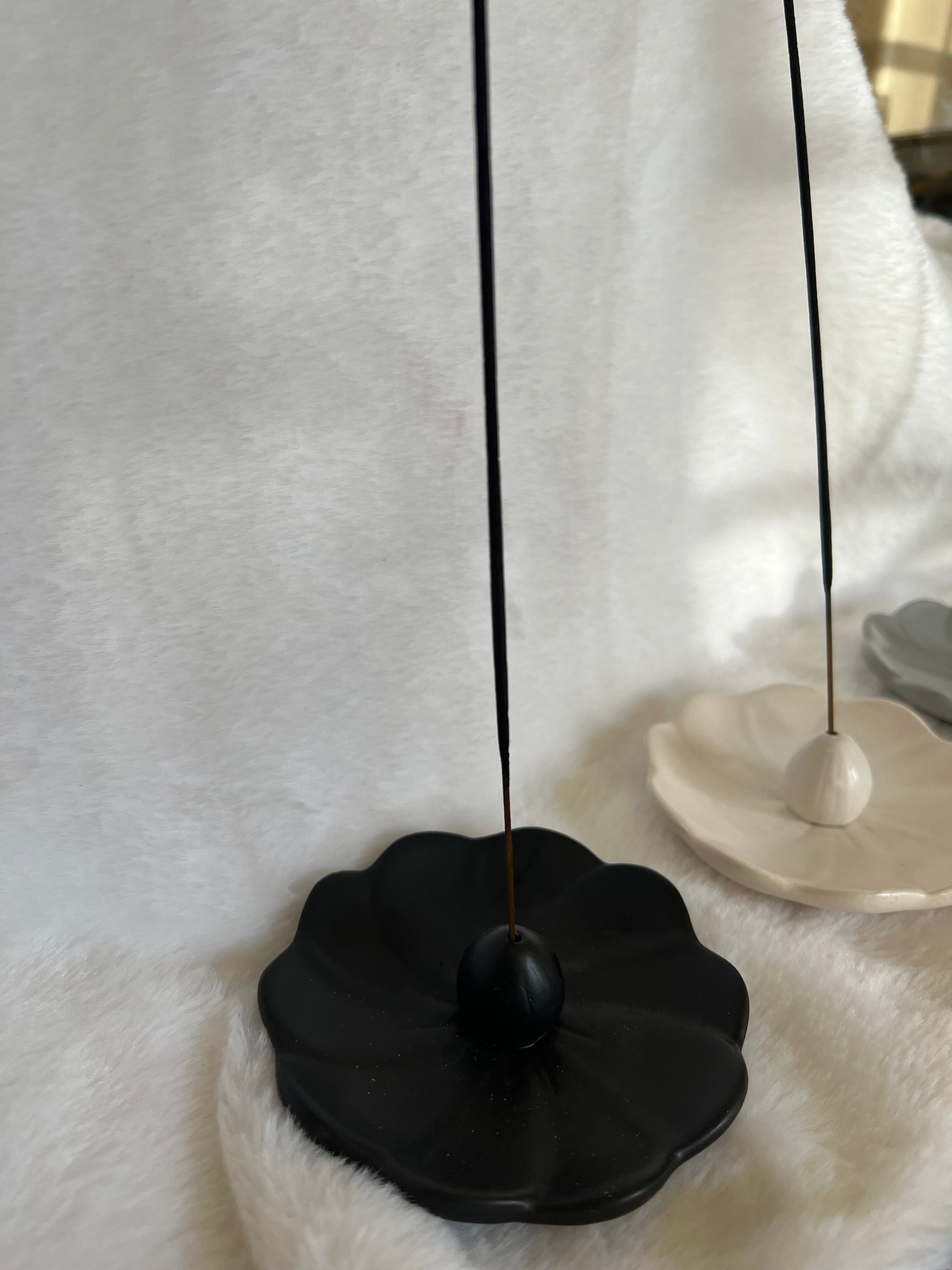 FLOWER INCENSE HOLDER