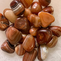 CARNELIAN TUMBLED STONE