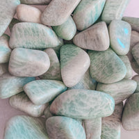 AMAZONITE TUMBLED STONE