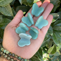 GREEN AVENTURINE BUTTERFLY