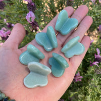 GREEN AVENTURINE BUTTERFLY