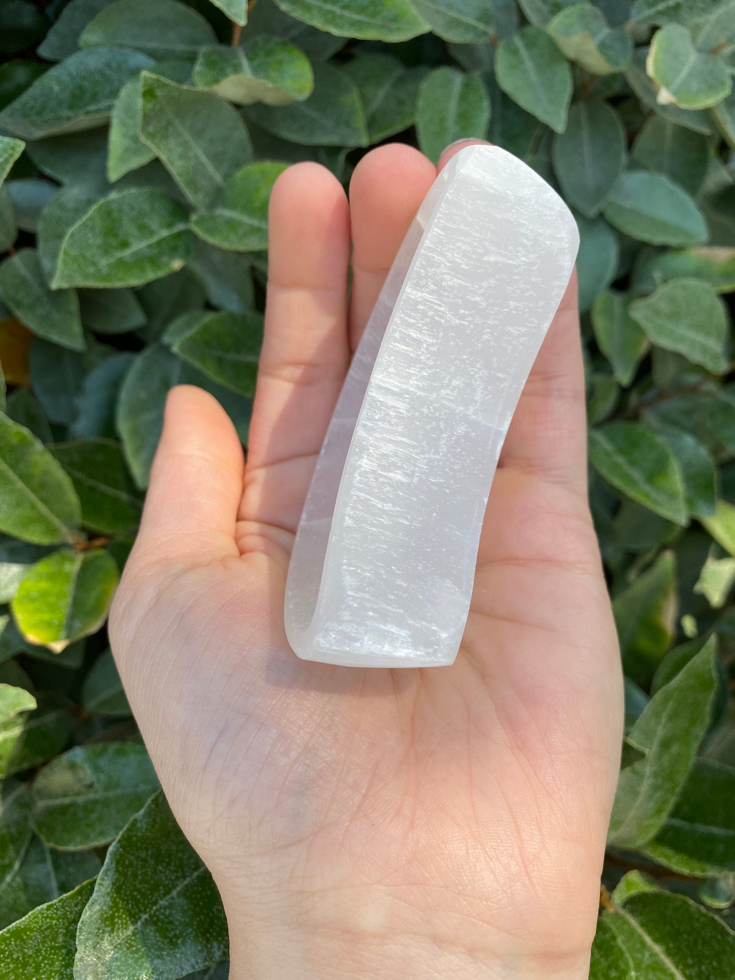 SELENITE MOON BOWL