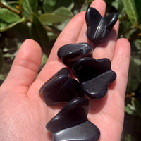 BLACK OBSIDIAN BUTTERFLY