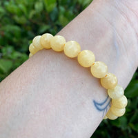 YELLOW CALCITE BRACELET