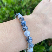 DRAGON VEIN AGATE BRACELET