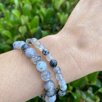 DRAGON VEIN AGATE BRACELET