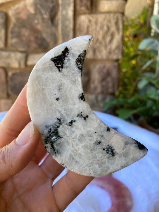 RAINBOW MOONSTONE MOON