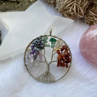 Chakra Tree of Life Pendant by HarleyRae