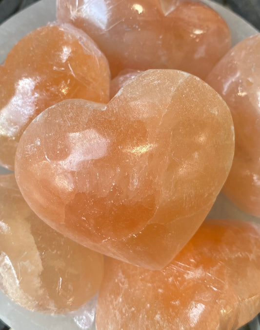 PINK HALITE HEART