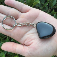 Black Tourmaline keychain