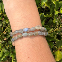 LABRADORITE CRYSTAL BRACELET