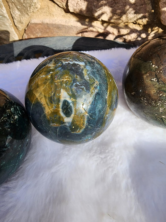 OCEAN JASPER SPHERE
