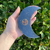 SHUNGITE TREE OF LIFE ORGONITE MOON