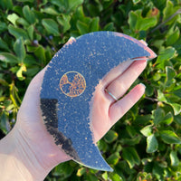 SHUNGITE TREE OF LIFE ORGONITE MOON