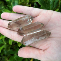 SMOKY QUARTZ DOUBLE TERMINATED POINT
