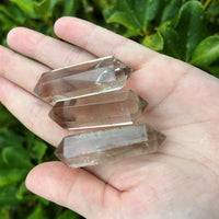 SMOKY QUARTZ DOUBLE TERMINATED POINT