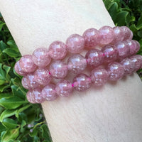 STRAWBERRY QUARTZ BRACELET