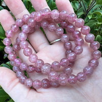 STRAWBERRY QUARTZ BRACELET