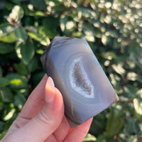 BANDED AGATE DRUZY TOWER