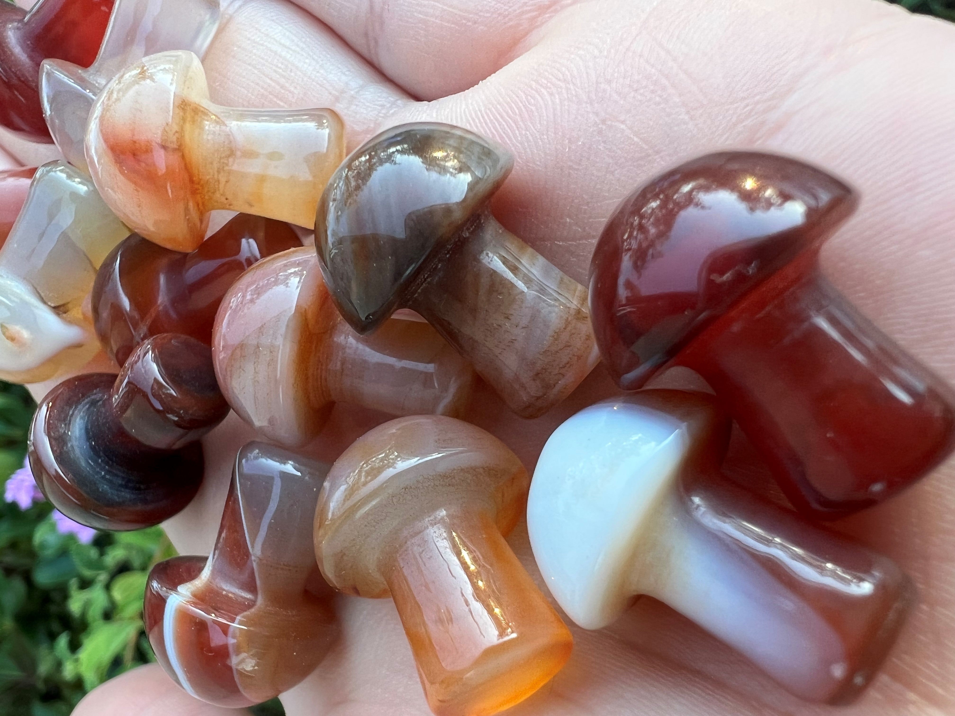 CARNELIAN MINI MUSHROOM